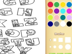 Jwèt Alphabet Animal Coloring Book for Kids