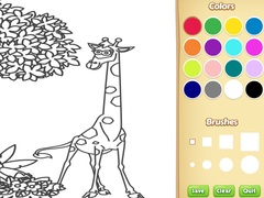 Jwèt Jungle Animals Coloring Book for Kids