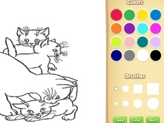 Jwèt Cats Coloring Book For Kids