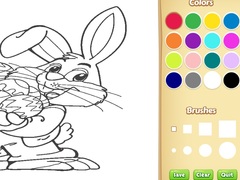 Jwèt Easter Bunny Coloring Book for Kids