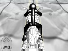 Jwèt Stickman Zombie Motorcycle Racing