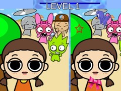 Jwèt Sprunki and Squid Game Difference