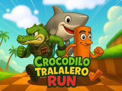 Jwèt Crocodilo Tralalero Run
