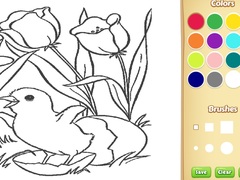 Jwèt Flowers Coloring Book For Kids