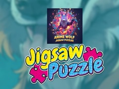 Jwèt Anime Wolf Jigsaw Puzzles