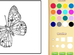 Jwèt Butterflies Coloring Book for Kids