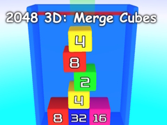 Jwèt 2048 3D: Merge Cubes