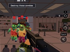 Jwèt Pixel Combat: Zombies Strike