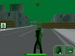 Jwèt Stickman Zombie Shooting 3D