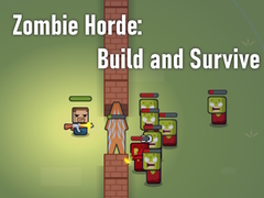 Jwèt Zombie Horde: Build and Survive