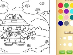 Jwèt Labubu Coloring Book For Kids