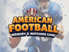 Jwèt American Football Memory & Matching Game