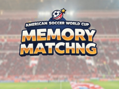 Jwèt American Soccer World Cup Memory Matching