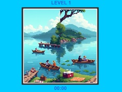 Jwèt Pixel Slide Puzzle