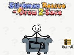 Jwèt Stickman Rescue Draw 2 Save
