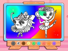 Jwèt Coloring Book: Ballerina Cappuccin