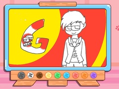 Jwèt Coloring Book: Alphabet Lore G