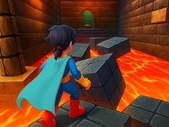 Jwèt Superhero Escape Run