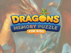 Jwèt Dragons Memory Puzzle For Kids