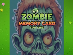 Jwèt Zombie Memory Card For Kids