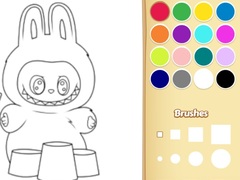 Jwèt Easy Labubu Coloring Book