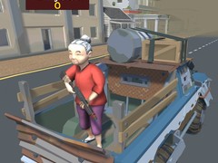 Jwèt Grandma with Machine Gun Apocalypsis