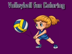 Jwèt Volleyball Fun Coloring