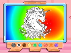 Jwèt Coloring Book: Glitter Unicorn