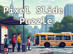Jwèt Pixel Slide Puzzle