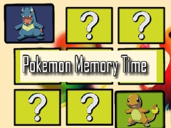 Jwèt Pokemon Memory Time