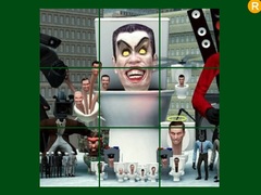 Jwèt Skibidi Toilet Sliding Puzzle
