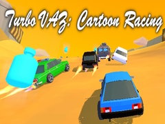 Jwèt Turbo VAZ: Cartoon Racing