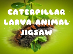 Jwèt Caterpillar Larva Animal Jigsaw