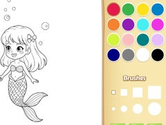 Jwèt Mermaid Coloring Book For Kids