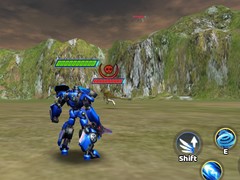 Jwèt Jurassic Dinosaur Mech Battle
