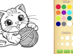 Jwèt Cat Coloring Book