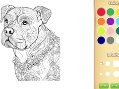 Jwèt Dog Coloring Book for Adults