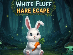 Jwèt White Fluff Hare Escape
