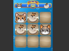 Jwèt Tic Tac Toe Cat