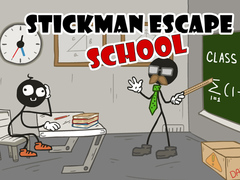 Jwèt Stickman Escape School
