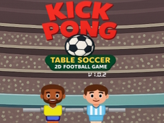 Jwèt Kick Pong Table Soccer