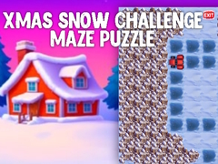 Jwèt Xmas Snow Challenge Maze Puzzle