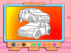 Jwèt Coloring Book: Sports Car