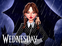 Jwèt Celebrity Wednesday Addams Style