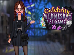 Jwèt Celebrity Wednesday Addams Style