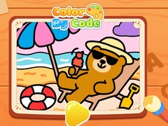 Jwèt Color By Code: Chill Bear