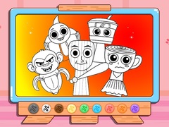 Jwèt Coloring Book: Sprunki Italian Brainrot Mod