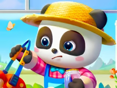 Jwèt Jigsaw Puzzle: Baby Panda Little Farmer