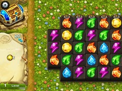 Jwèt Diamant: Sky Stories Match 3