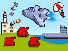 Jwèt Bomber Plane: 2D Air Strike